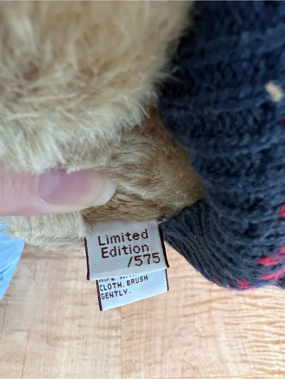 Gund limited edition 100 year bear